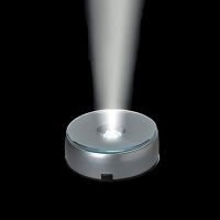 Silver Rotating LED Base Lit